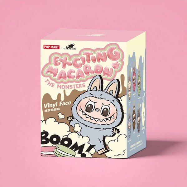POP MART LABUBU MONSTERS EXCITING MACARON (VINYL FACE BLIND BOX)