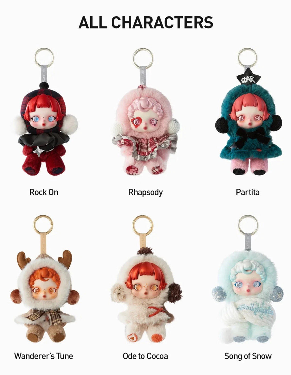 POP MART Skullpanda Winter Symphony Series Plush Blind Box