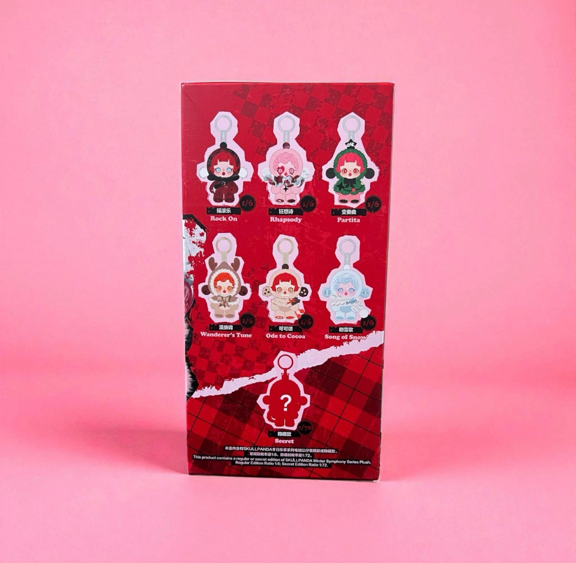 POP MART Skullpanda Winter Symphony Series Plush Blind Box