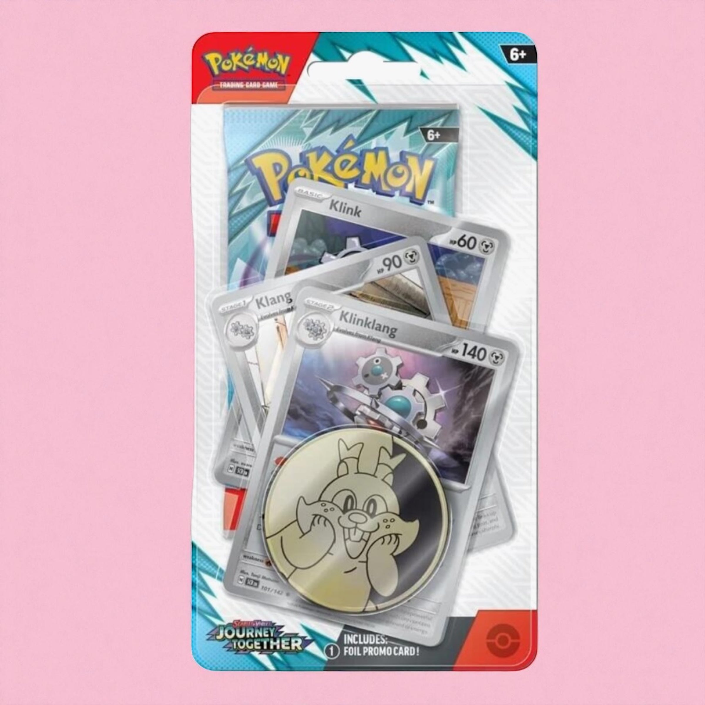 Pokémon Journey Together – Premium Checklane Blister [Klinklang]