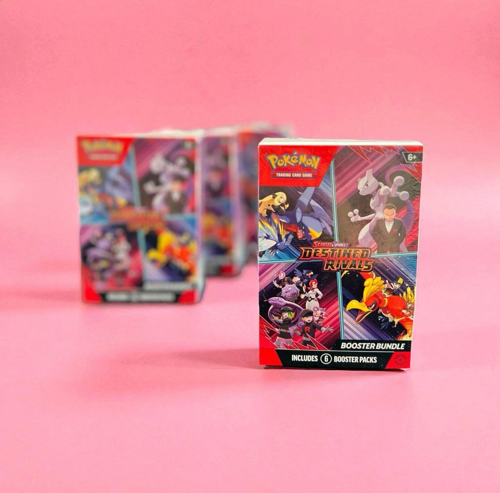 2025 Pokémon Scarlet & Violet Destined Rivals Booster Bundle 6 Booster Packs