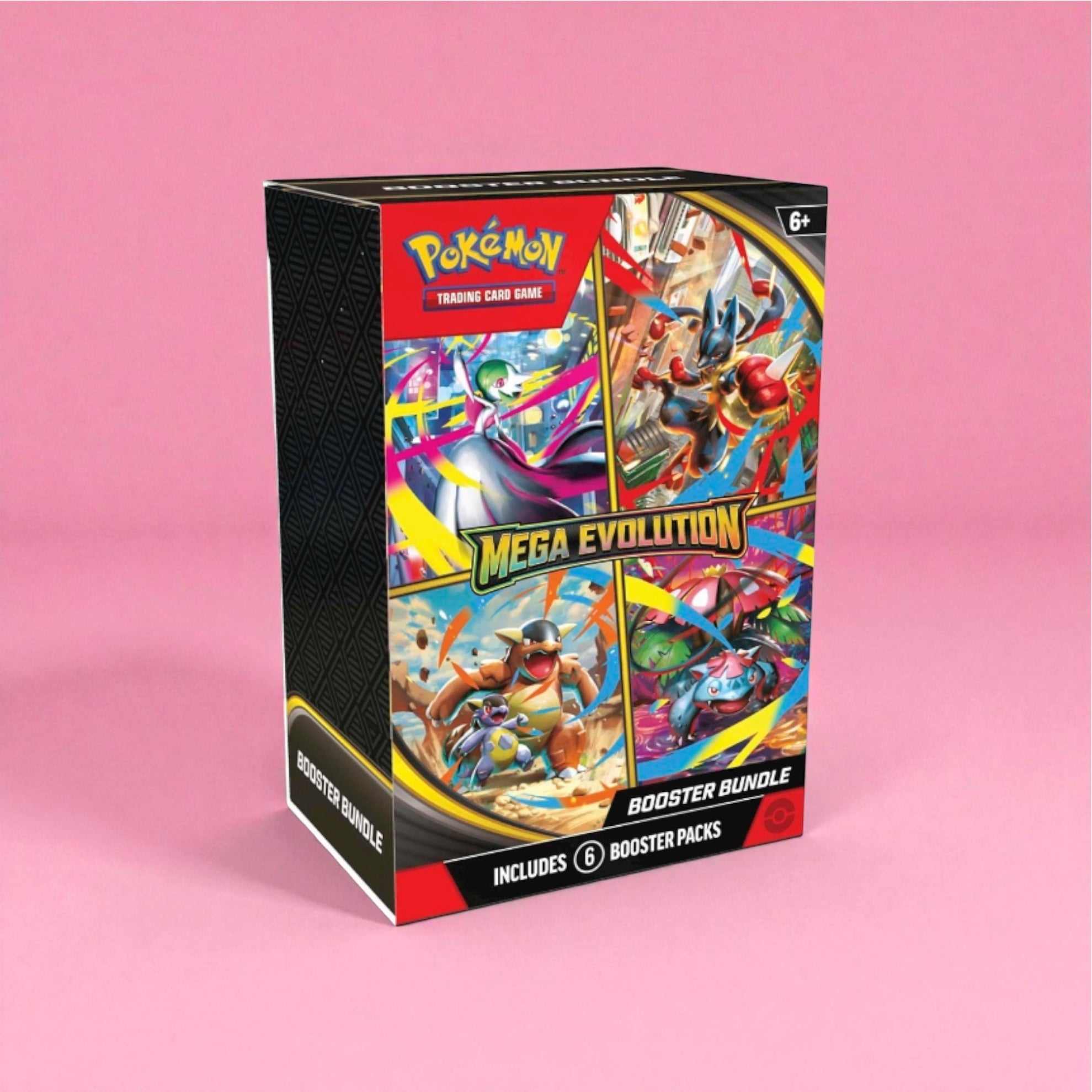 Pokémon TCG: Mega Evolution Booster Bundle (6 Packs)