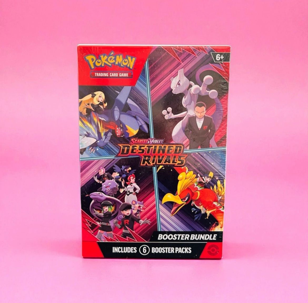 2025 Pokémon Scarlet & Violet Destined Rivals Booster Bundle 6 Booster Packs