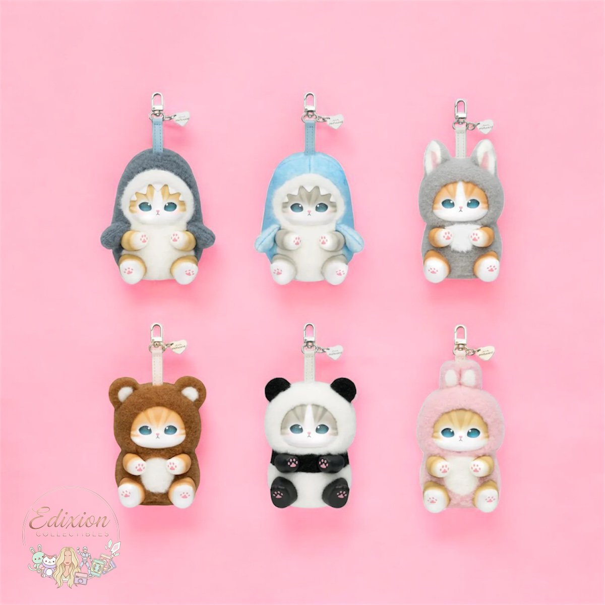 Mofusand Kiramekko Fluffy Kittens Series Plush Blind Box