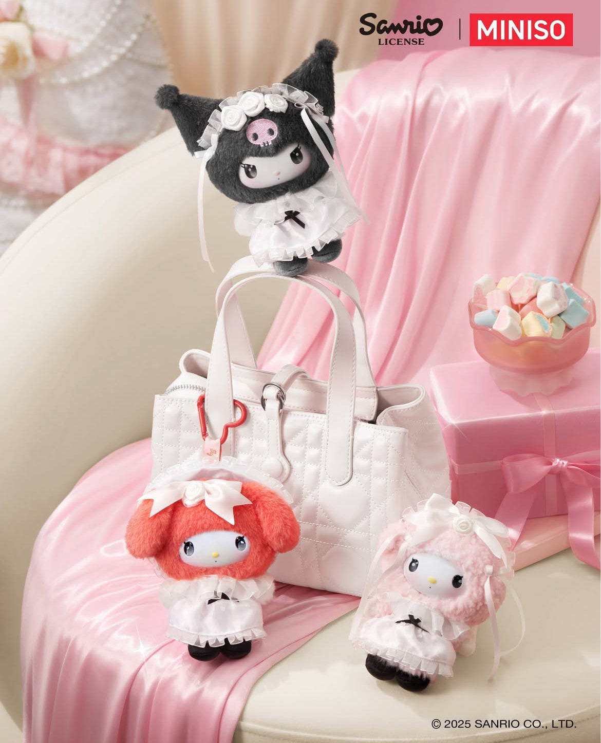 MINISO Sanrio Rose Garden Series Vinyl Plush Blind Box