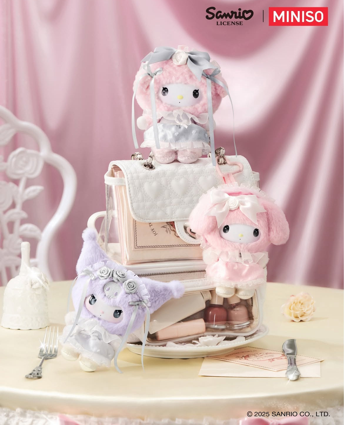 MINISO Sanrio Rose Garden Series Vinyl Plush Blind Box