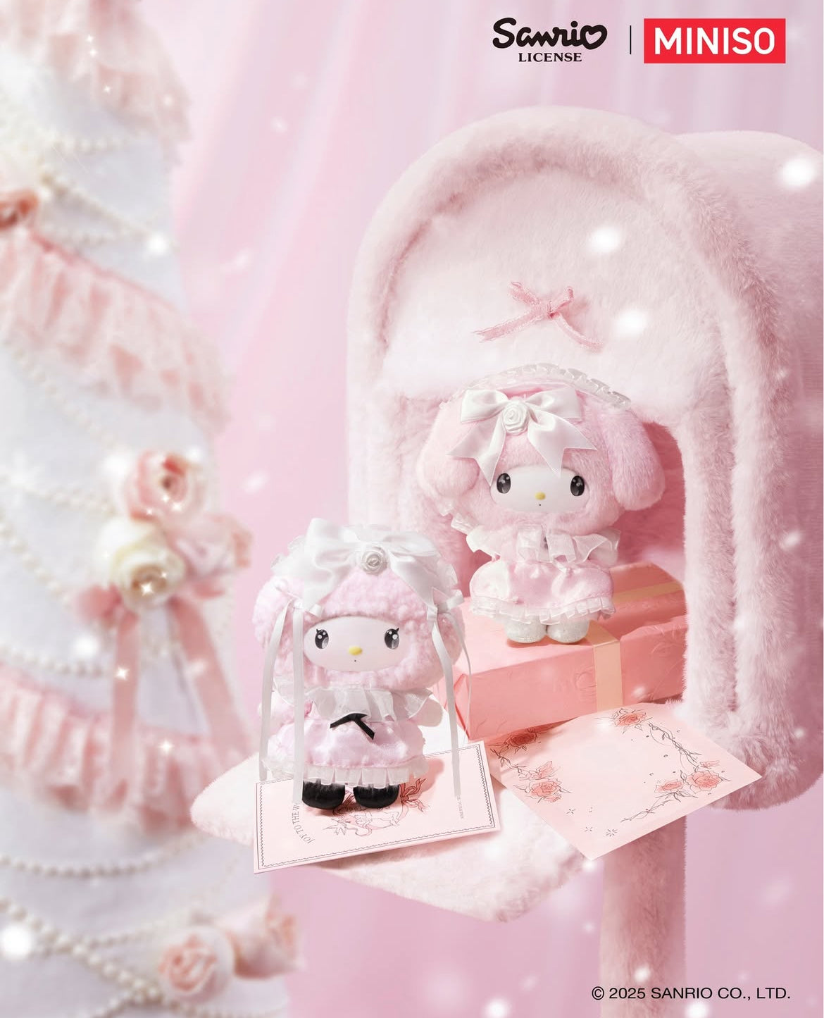 MINISO Sanrio Rose Garden Series Vinyl Plush Blind Box