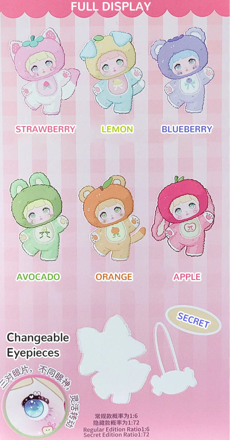 Nommi Fruit Series Blind Boxes – Cute Mini Fruit Characters