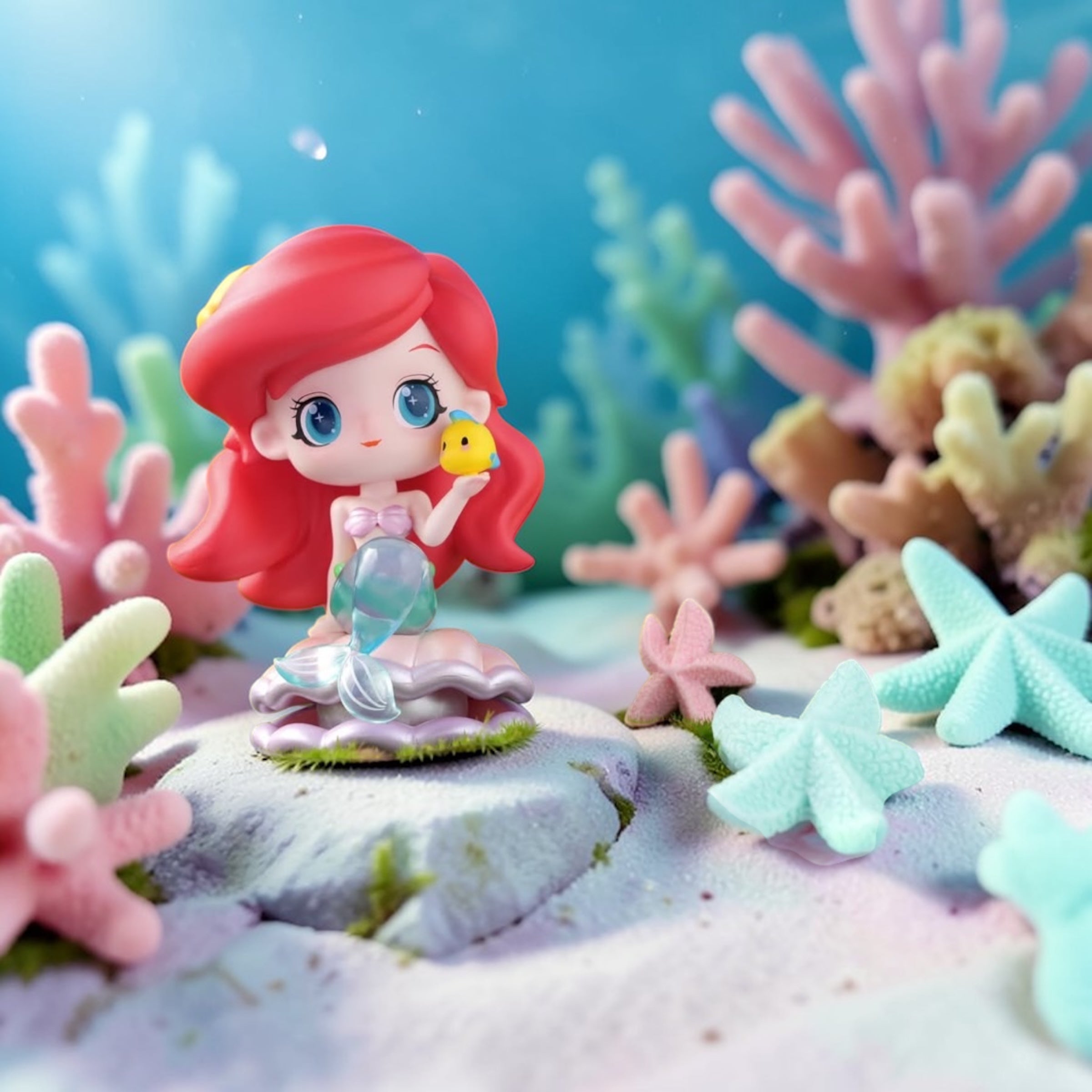 MINISO Disney Princess Fairy Town Series Blind Box Figure