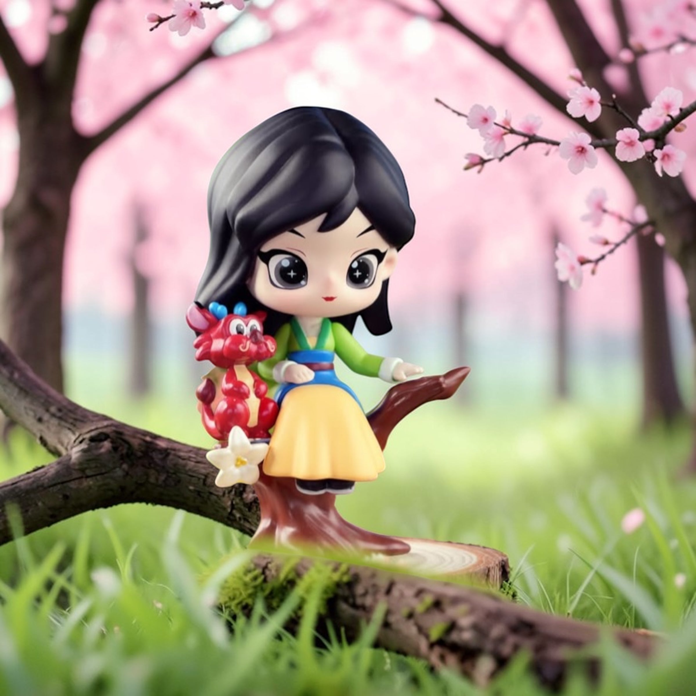 MINISO Disney Princess Fairy Town Series Blind Box Figure